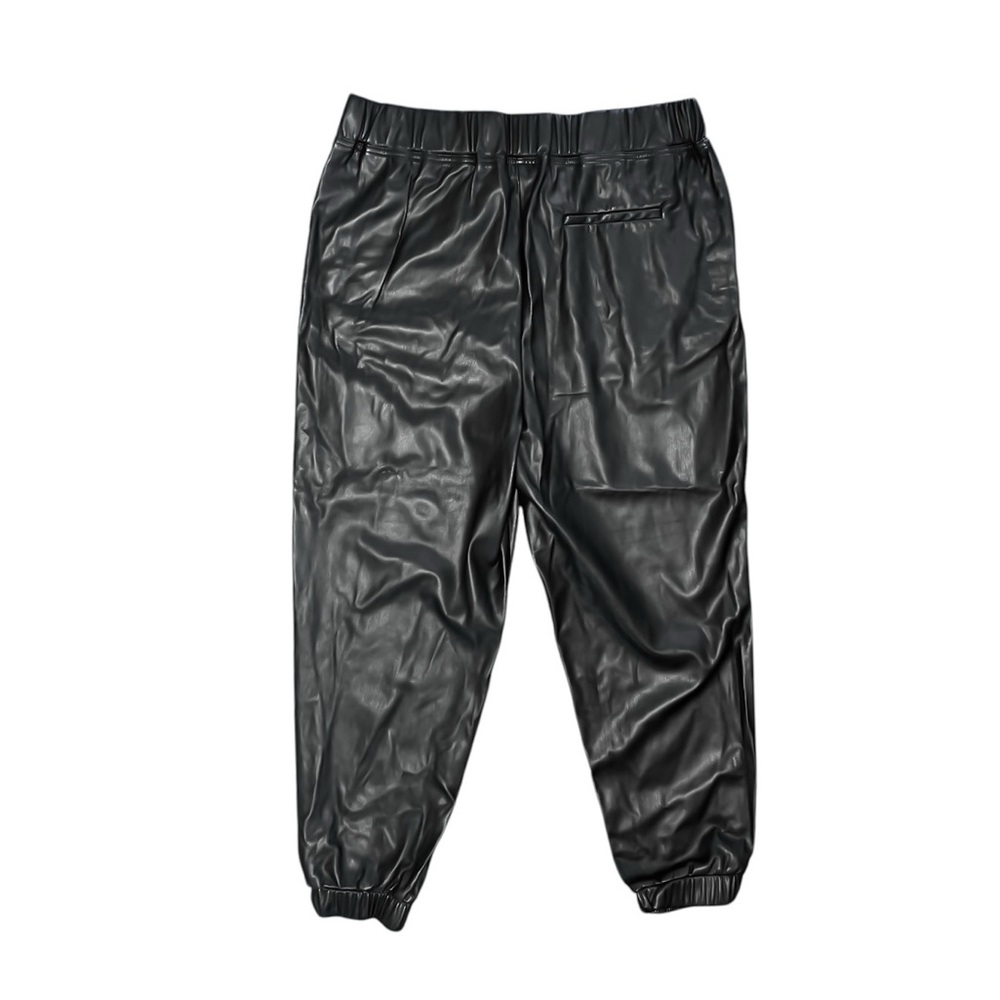 INC International Concepts Faux Leather Jogger Pants - Picture 5 of 7